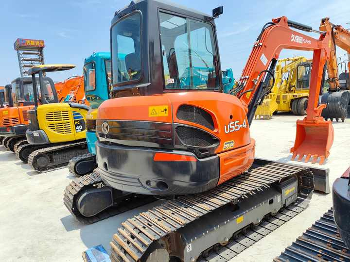 Perfect Condition Kubota U55-4 Japan Brand Mini Excavator with Pusher for Sale Kubota U25 35 55 5tons - Mini excavator: picture 2 Perfect Condition Kubota U55-4 Japan Brand Mini Excavator with Pusher for Sale Kubota U25 35 55 5tons - Mini excavator: picture 2