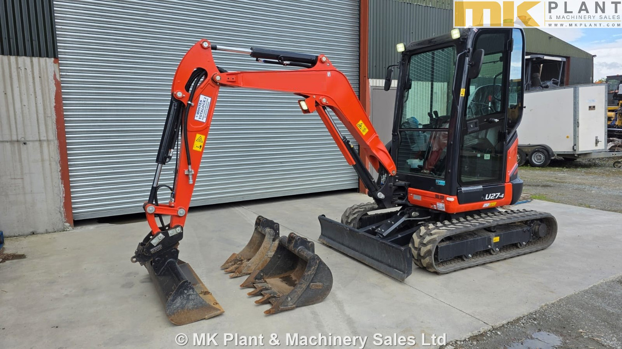 KUBOTA U27-4 - Mini excavator: picture 1 KUBOTA U27-4 - Mini excavator: picture 1
