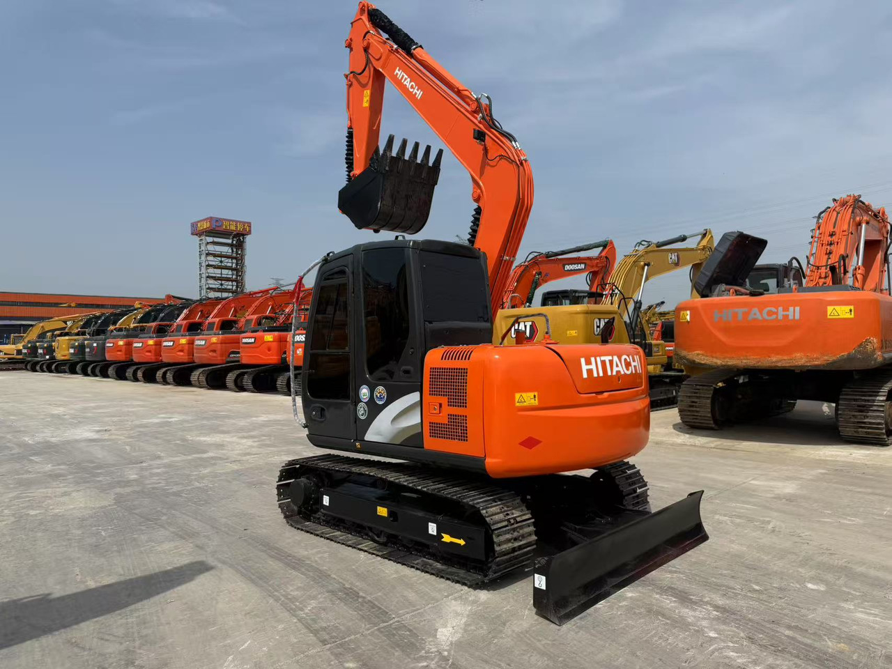 HITACHI ZX70 - Crawler excavator: picture 3 HITACHI ZX70 - Crawler excavator: picture 3