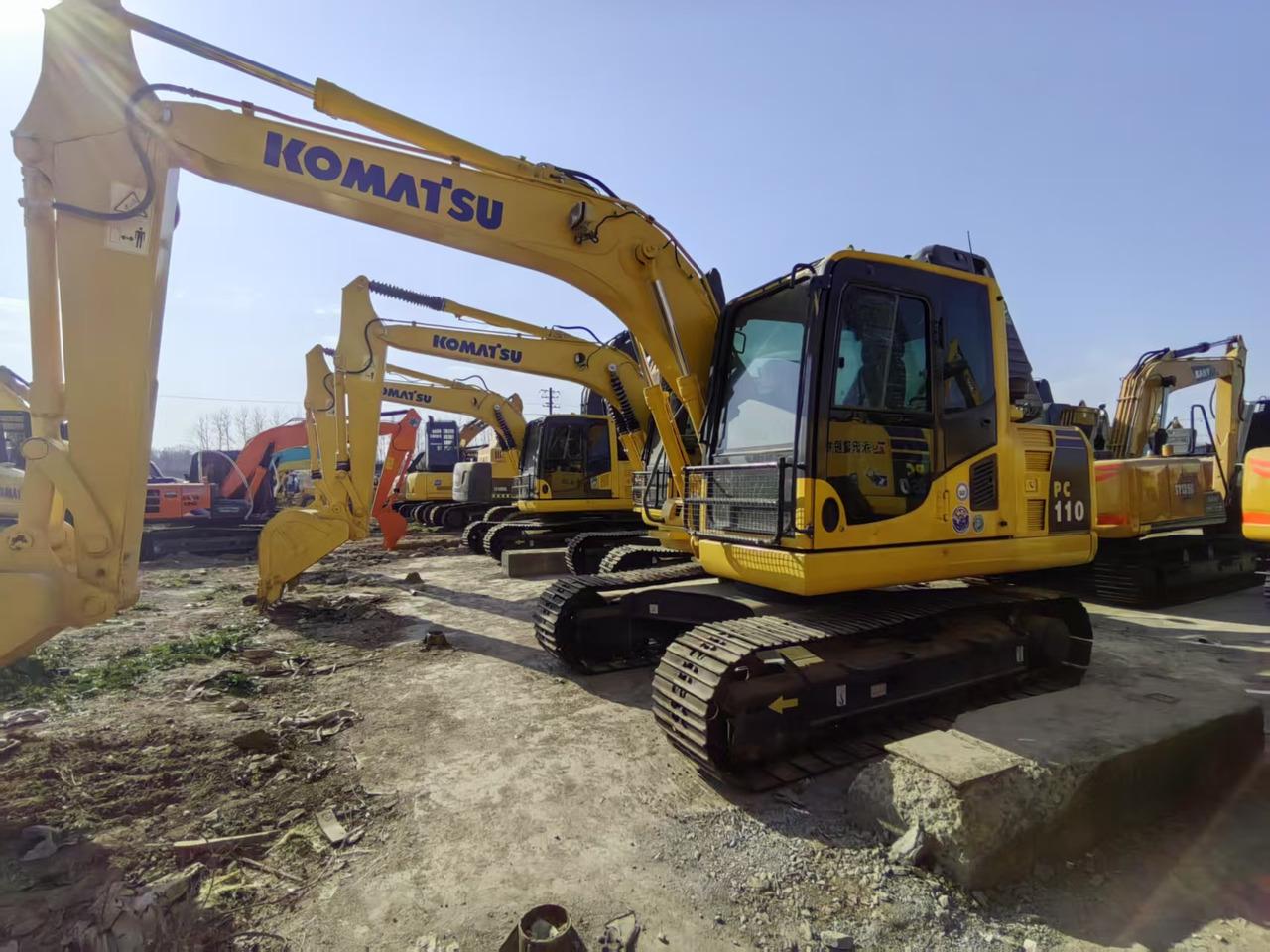 KOMATSU PC110-7 - Crawler excavator: picture 2 KOMATSU PC110-7 - Crawler excavator: picture 2