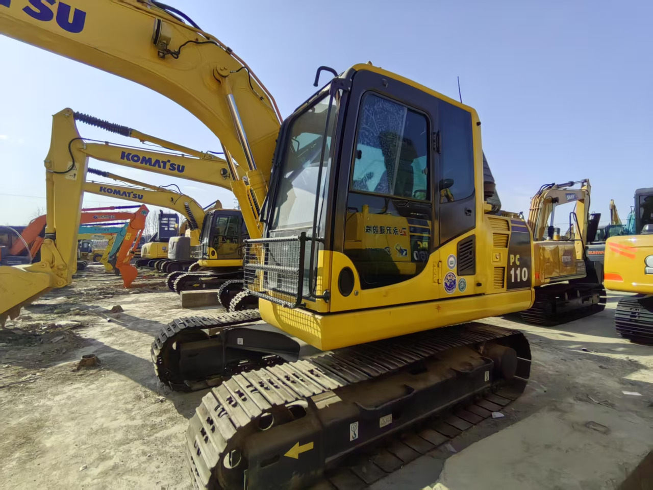 KOMATSU PC110-7 - Crawler excavator: picture 4 KOMATSU PC110-7 - Crawler excavator: picture 4