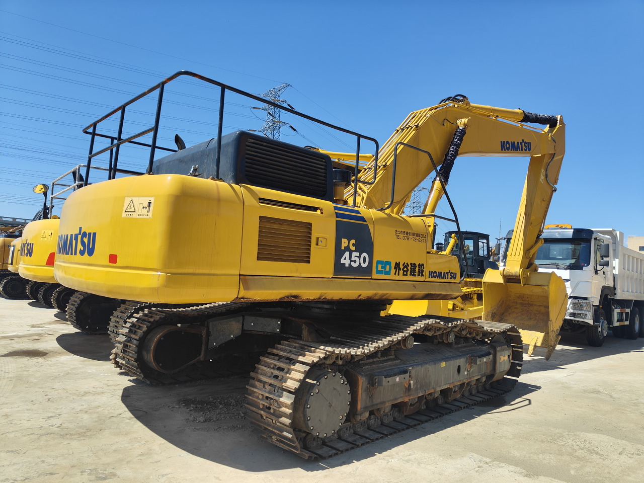 KOMATSU PC450-8 - Crawler excavator: picture 1 KOMATSU PC450-8 - Crawler excavator: picture 1