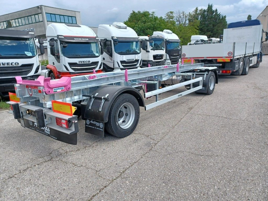 AUSTERAS RIMORCHIO ECOSLIM SCARRABILE ZINCATO - Roll-off/ Skip trailer: picture 4 AUSTERAS RIMORCHIO ECOSLIM SCARRABILE ZINCATO - Roll-off/ Skip trailer: picture 4