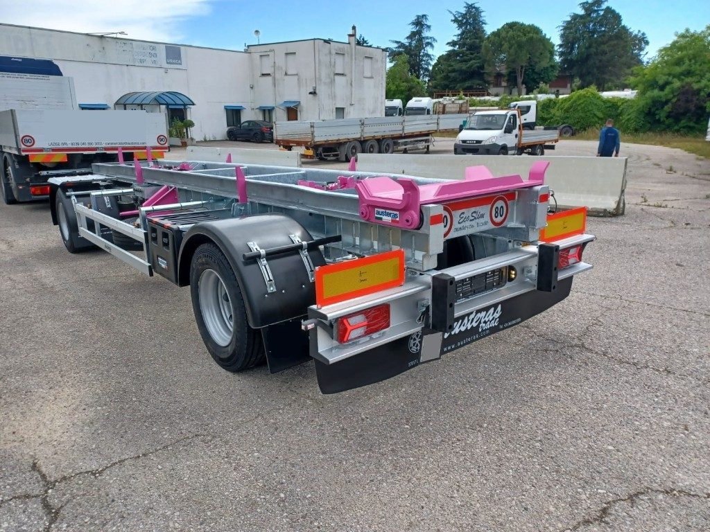 AUSTERAS RIMORCHIO ECOSLIM SCARRABILE ZINCATO - Roll-off/ Skip trailer: picture 1 AUSTERAS RIMORCHIO ECOSLIM SCARRABILE ZINCATO - Roll-off/ Skip trailer: picture 1