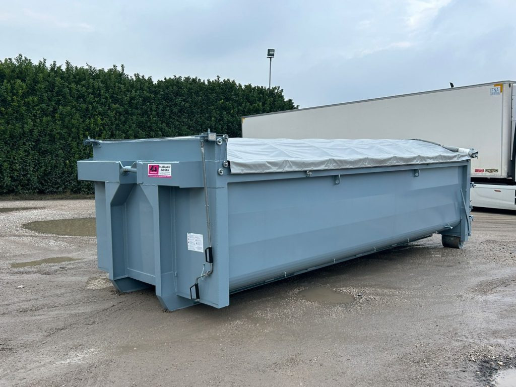 CONTAINER SCARRABILE PER INERTI CON COPRI SCOPRI - Roll-off container: picture 1 CONTAINER SCARRABILE PER INERTI CON COPRI SCOPRI - Roll-off container: picture 1
