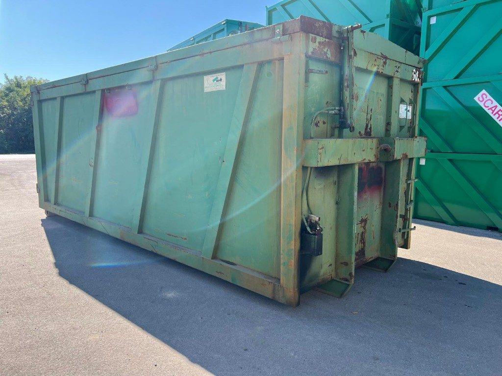 CONTAINER SCARRABILE USATO CON COPERCHIO - Roll-off container: picture 2 CONTAINER SCARRABILE USATO CON COPERCHIO - Roll-off container: picture 2