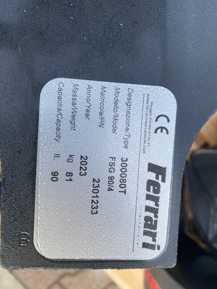 POLIPO NUOVO MARCA FERRARI 4 PALE - Grapple: picture 5 POLIPO NUOVO MARCA FERRARI 4 PALE - Grapple: picture 5