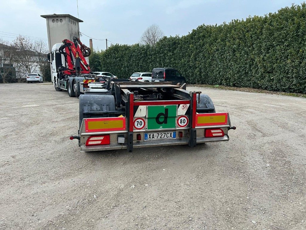 ZORZI RIMORCHIO SCARRABILE ZORZI 20R070 PNEUMATICO - Roll-off/ Skip trailer: picture 2 ZORZI RIMORCHIO SCARRABILE ZORZI 20R070 PNEUMATICO - Roll-off/ Skip trailer: picture 2