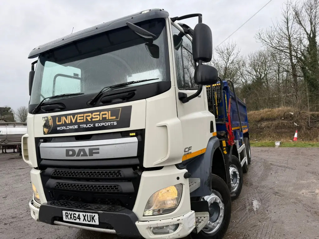 DAF CF 440 8x4 Tipper (With crane) - RHD (XUK) - Tipper: picture 5 DAF CF 440 8x4 Tipper (With crane) - RHD (XUK) - Tipper: picture 5