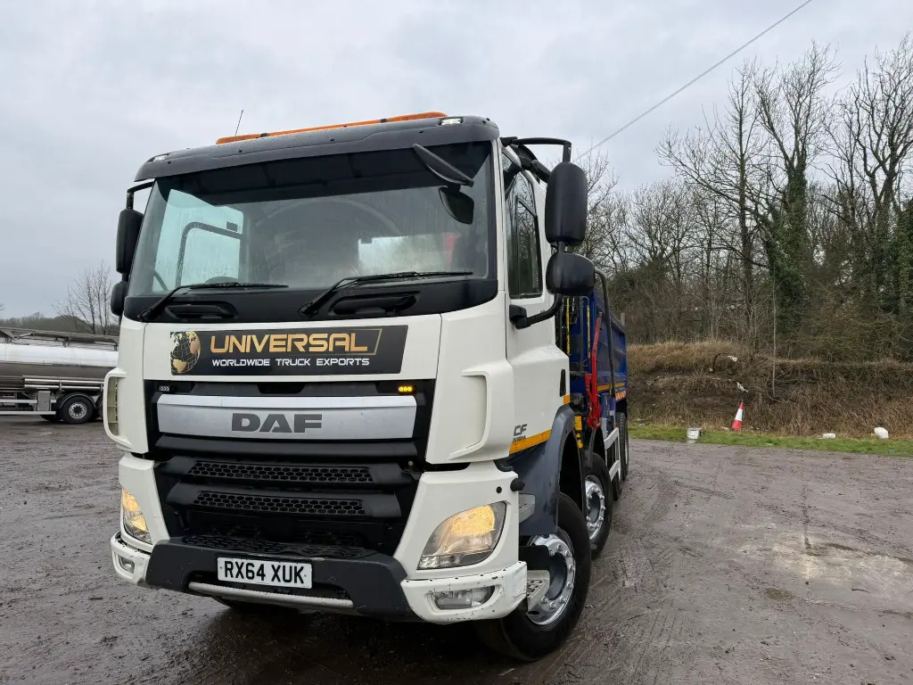 DAF CF 440 8x4 Tipper (With crane) - RHD (XUK) - Tipper: picture 4 DAF CF 440 8x4 Tipper (With crane) - RHD (XUK) - Tipper: picture 4
