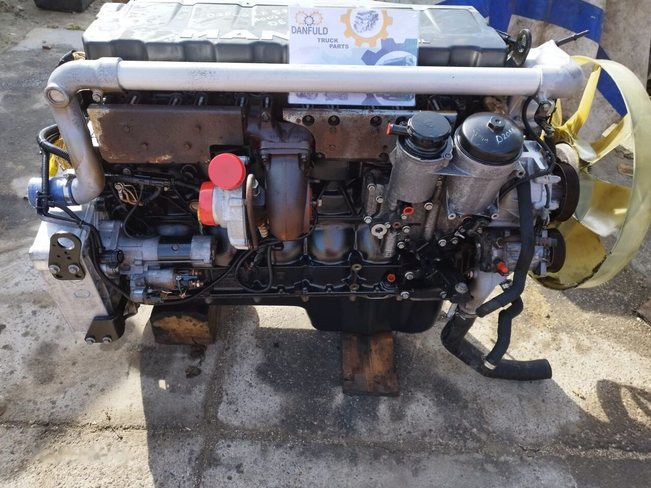 Engine for Truck MAN D2066 LF41 MAN TGA, TGS, TGX: picture 9