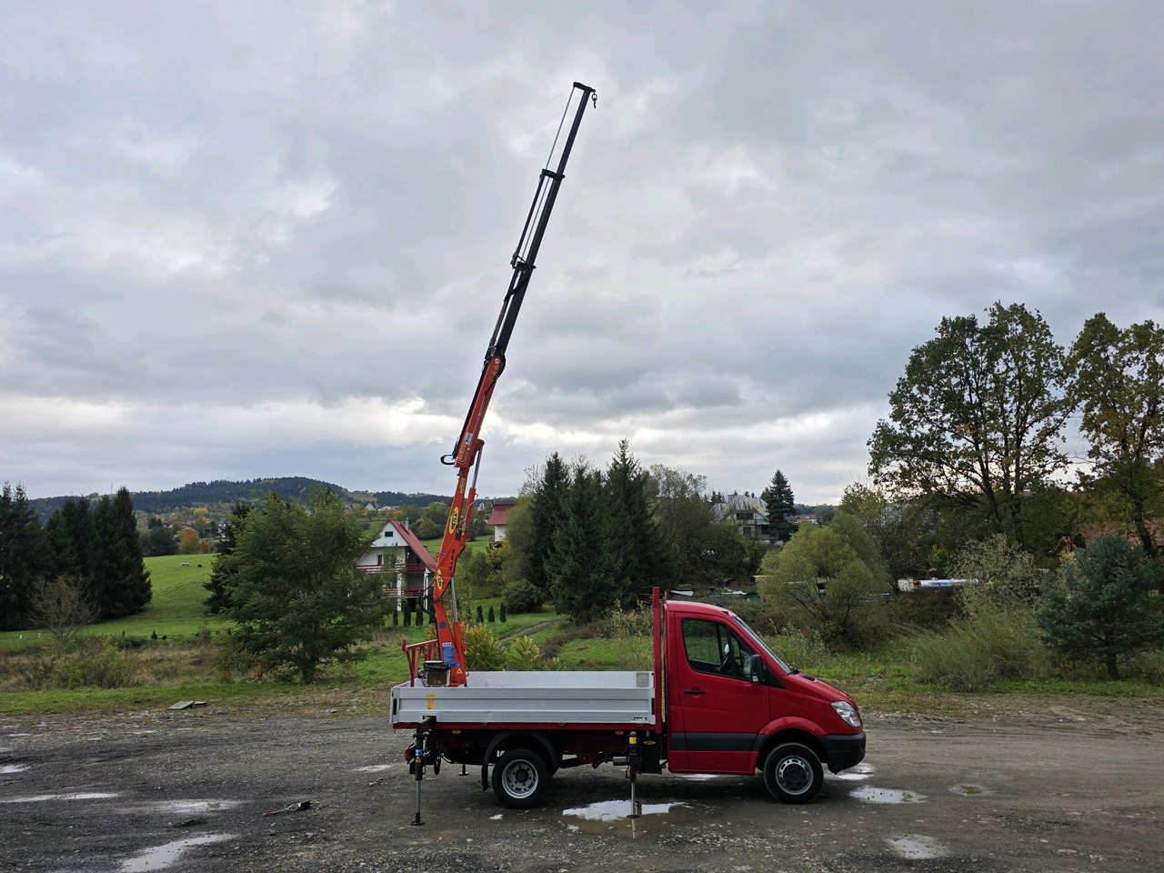 Mercedes-Benz Sprinter 418 CDI Skrzynia +HDS 10.5 M +Pilot ! 87000km ! - Open body delivery van: picture 5 Mercedes-Benz Sprinter 418 CDI Skrzynia +HDS 10.5 M +Pilot ! 87000km ! - Open body delivery van: picture 5