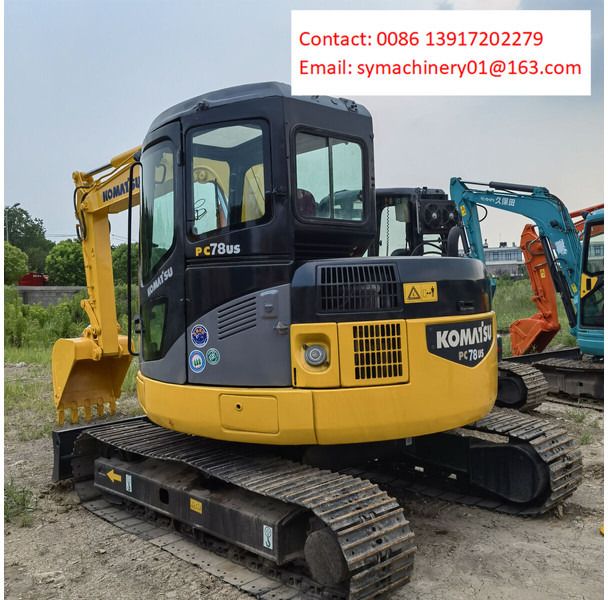 Komatsu PC78US-6 - Mini excavator: picture 1 Komatsu PC78US-6 - Mini excavator: picture 1