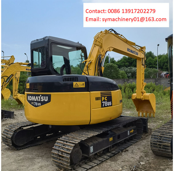 Komatsu PC78US-6 - Mini excavator: picture 2 Komatsu PC78US-6 - Mini excavator: picture 2