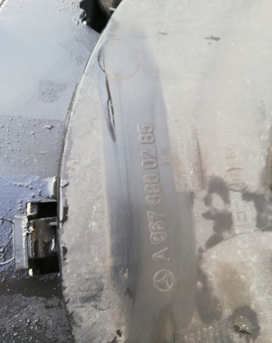 ATRAPA GRILL MASKA MERCEDES ATEGO EURO6 - Hood for Truck: picture 3 ATRAPA GRILL MASKA MERCEDES ATEGO EURO6 - Hood for Truck: picture 3