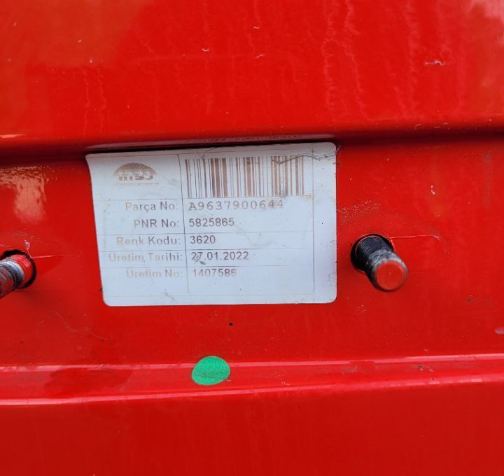 SPOLER ZAKABINOWY MERCEDES ACTROS MP5 A9637900644 LH - Body and exterior for Truck: picture 3 SPOLER ZAKABINOWY MERCEDES ACTROS MP5 A9637900644 LH - Body and exterior for Truck: picture 3