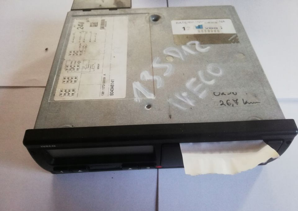 TACHOGRAF IVECO STRALIS 504346141 1,3A - Tachograph for Truck: picture 1 TACHOGRAF IVECO STRALIS 504346141 1,3A - Tachograph for Truck: picture 1