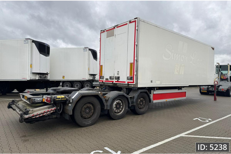 Jumbo DO 270 / LZV Slider / Lift axle - Closed box semi-trailer: picture 3 Jumbo DO 270 / LZV Slider / Lift axle - Closed box semi-trailer: picture 3