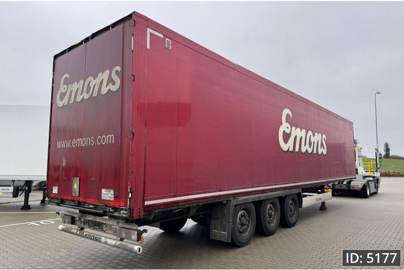 Krone SD / Disk brakes / Double stock - Closed box semi-trailer: picture 3 Krone SD / Disk brakes / Double stock - Closed box semi-trailer: picture 3