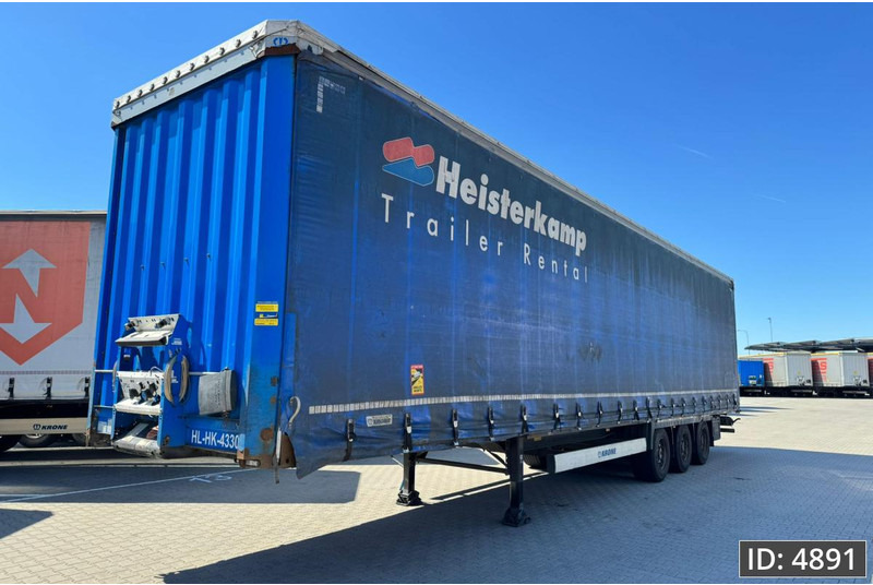 Krone SD Mega / BPW Disk - Curtainsider semi-trailer: picture 1 Krone SD Mega / BPW Disk - Curtainsider semi-trailer: picture 1