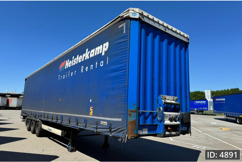 Krone SD Mega / BPW Disk - Curtainsider semi-trailer: picture 4 Krone SD Mega / BPW Disk - Curtainsider semi-trailer: picture 4