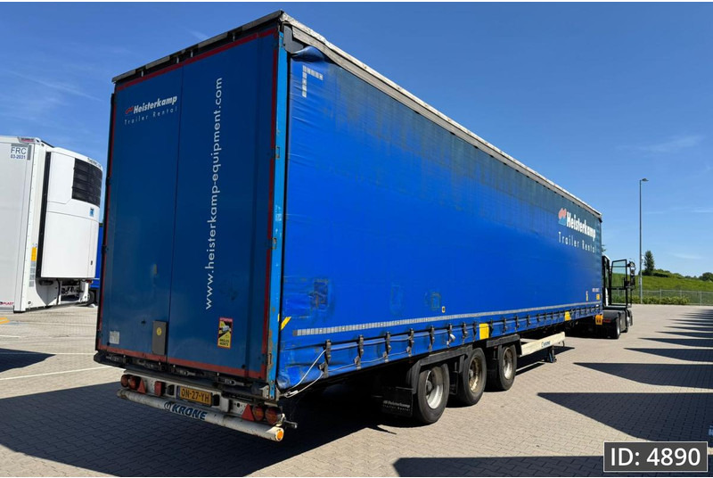Krone SD Mega / BPW Drum / Huckepack - Curtainsider semi-trailer: picture 3 Krone SD Mega / BPW Drum / Huckepack - Curtainsider semi-trailer: picture 3