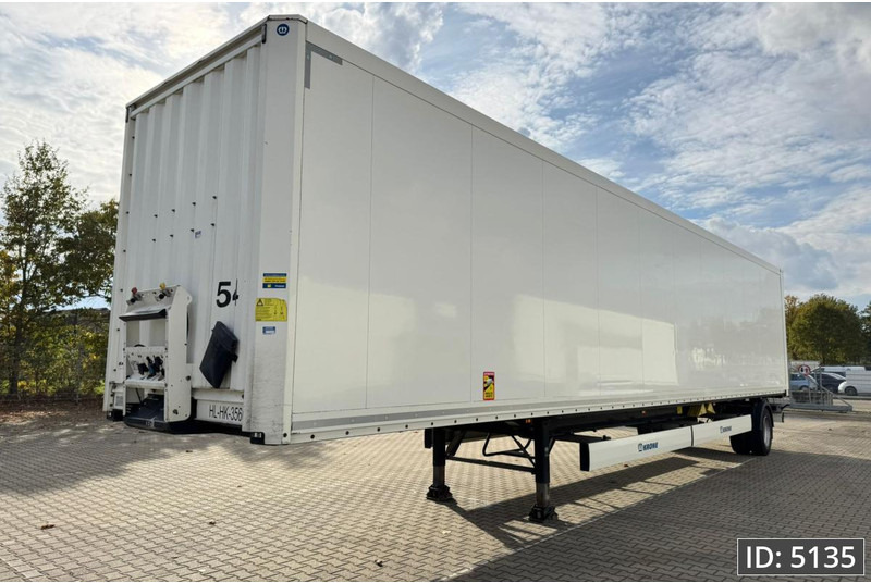 Krone SEK / Steering axle / More available - Closed box semi-trailer: picture 1 Krone SEK / Steering axle / More available - Closed box semi-trailer: picture 1