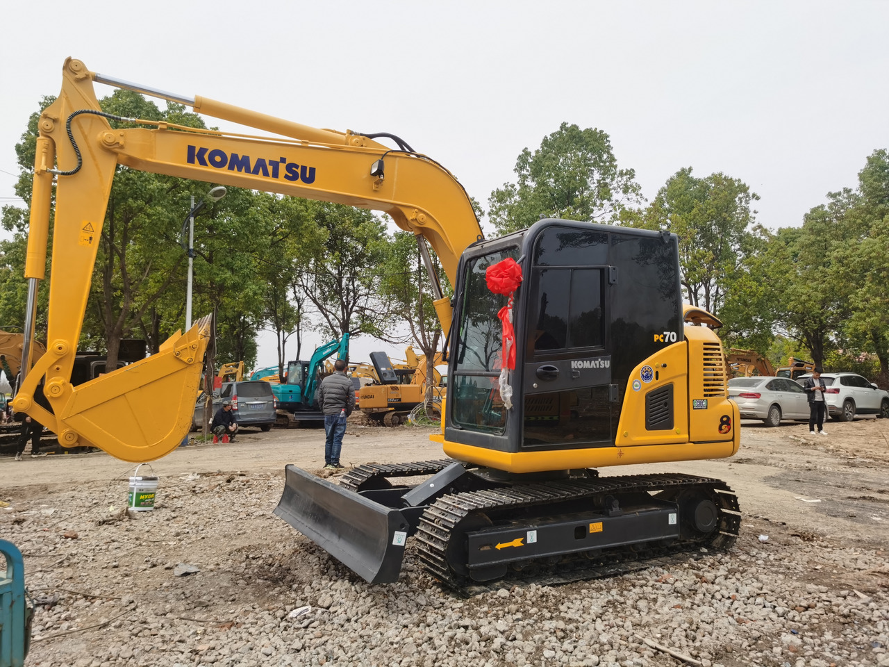KOMATSU PC70-8 - Crawler excavator: picture 1 KOMATSU PC70-8 - Crawler excavator: picture 1