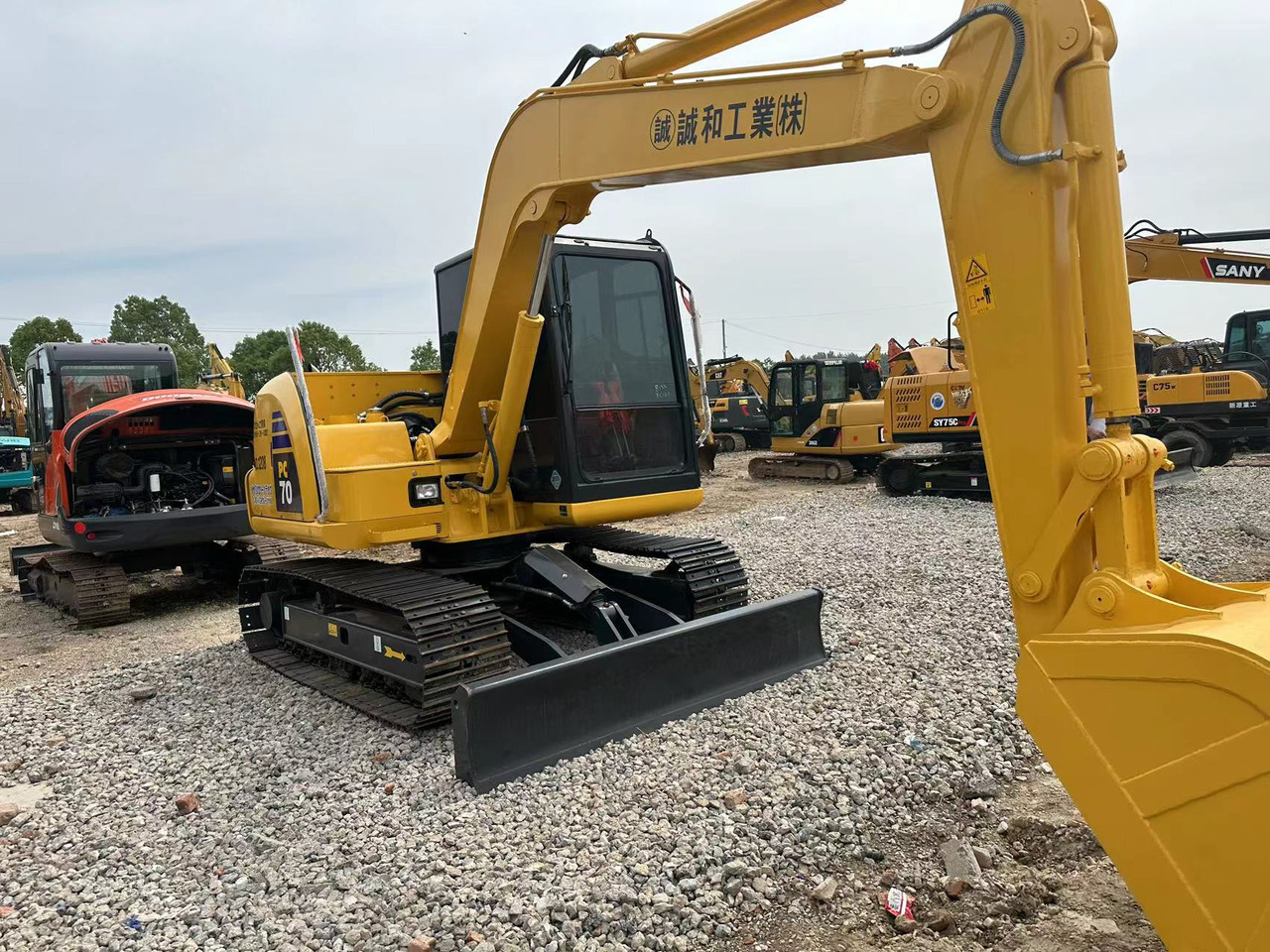 KOMATSU PC70-8 Mini Excavator Click Here for Discount Very Good Condition - Mini excavator: picture 2 KOMATSU PC70-8 Mini Excavator Click Here for Discount Very Good Condition - Mini excavator: picture 2