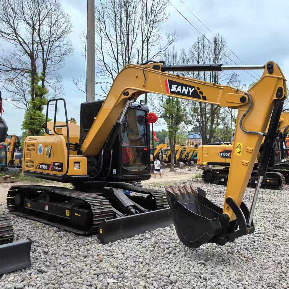 Mini excavator SANY SY75 Mini Excavator Click Here for Discount: picture 6 Mini excavator SANY SY75 Mini Excavator Click Here for Discount: picture 6