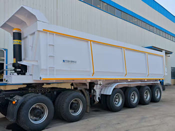 TITAN 4 Axle 100 Ton Tipper Semi Trailer for Sale - Tipper semi-trailer: picture 4 TITAN 4 Axle 100 Ton Tipper Semi Trailer for Sale - Tipper semi-trailer: picture 4