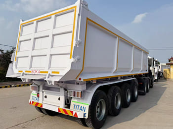 TITAN 4 Axle 100 Ton Tipper Semi Trailer for Sale - Tipper semi-trailer: picture 5 TITAN 4 Axle 100 Ton Tipper Semi Trailer for Sale - Tipper semi-trailer: picture 5