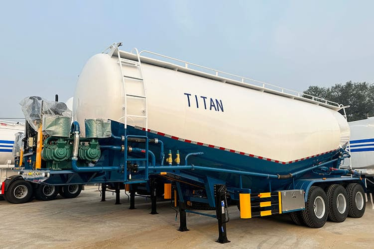 TITAN Bulk Cement Tanker Truck for Sale in Congo - Silo semi-trailer: picture 1 TITAN Bulk Cement Tanker Truck for Sale in Congo - Silo semi-trailer: picture 1