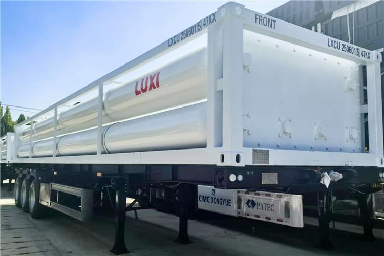 TITAN CNG Tanker Trailer for Sale In Taiwan - Tank semi-trailer: picture 2 TITAN CNG Tanker Trailer for Sale In Taiwan - Tank semi-trailer: picture 2