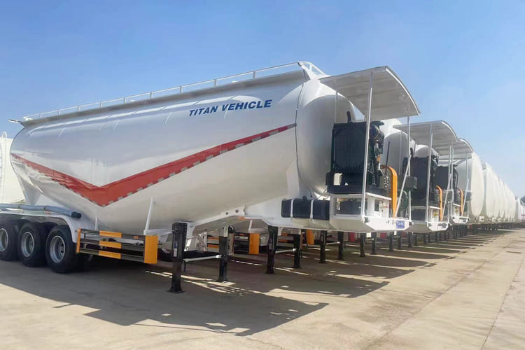 TITAN Cement Bulker Truck for Sale in Zambia - Silo semi-trailer: picture 3 TITAN Cement Bulker Truck for Sale in Zambia - Silo semi-trailer: picture 3