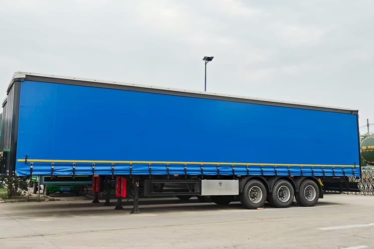 TITAN Curtain Side Trailer for Sale in Tanzania - Curtainsider semi-trailer: picture 2 TITAN Curtain Side Trailer for Sale in Tanzania - Curtainsider semi-trailer: picture 2
