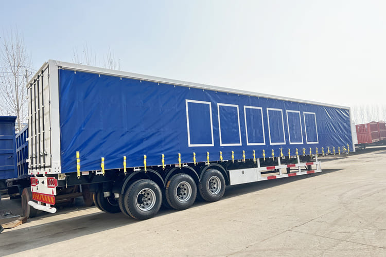 TITAN Curtainsider Trailer for Sale in Zambia - Curtainsider semi-trailer: picture 1 TITAN Curtainsider Trailer for Sale in Zambia - Curtainsider semi-trailer: picture 1