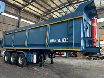 TITAN Rock Dumper Trailer for Sale in Saudi Arabia - Tipper semi-trailer: picture 2 TITAN Rock Dumper Trailer for Sale in Saudi Arabia - Tipper semi-trailer: picture 2
