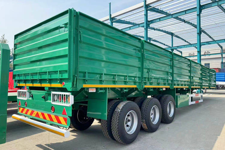 TITAN Side Door Trailer for Sale in Malawi - Dropside/ Flatbed semi-trailer: picture 1 TITAN Side Door Trailer for Sale in Malawi - Dropside/ Flatbed semi-trailer: picture 1