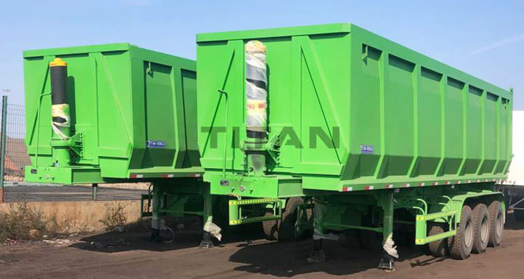 TITAN TITAN Heavy Duty Dump Trailers for Sale in Guinea - Tipper semi-trailer: picture 1 TITAN TITAN Heavy Duty Dump Trailers for Sale in Guinea - Tipper semi-trailer: picture 1