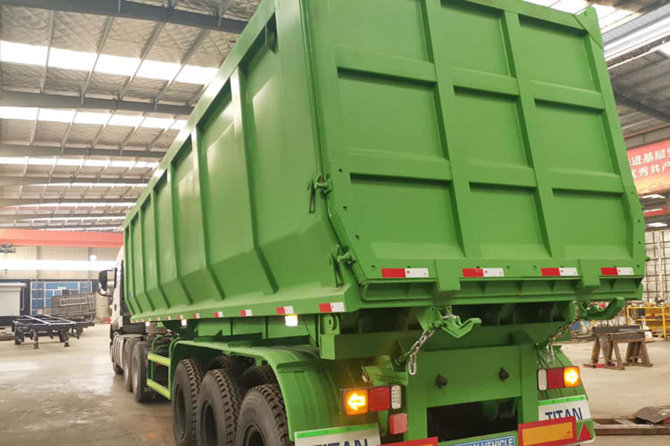 TITAN TITAN Heavy Duty Dump Trailers for Sale in Guinea - Tipper semi-trailer: picture 5 TITAN TITAN Heavy Duty Dump Trailers for Sale in Guinea - Tipper semi-trailer: picture 5