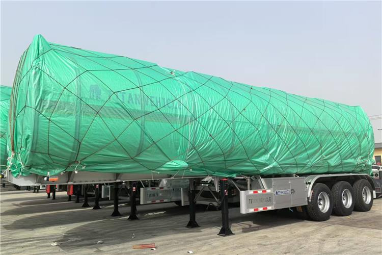 TITAN Tri Axle Aluminum Alloy Tanker Trailer for Sale In Saudi Arabia - Tank semi-trailer: picture 3 TITAN Tri Axle Aluminum Alloy Tanker Trailer for Sale In Saudi Arabia - Tank semi-trailer: picture 3