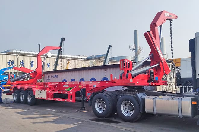 XCMG 20 40Ft Container Side Loader for Sale in Tanzania - Container transporter/ Swap body semi-trailer: picture 1 XCMG 20 40Ft Container Side Loader for Sale in Tanzania - Container transporter/ Swap body semi-trailer: picture 1