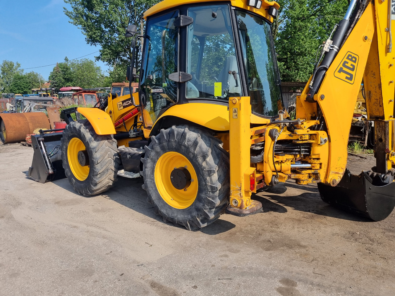 JCB 4CX - Backhoe loader: picture 2 JCB 4CX - Backhoe loader: picture 2