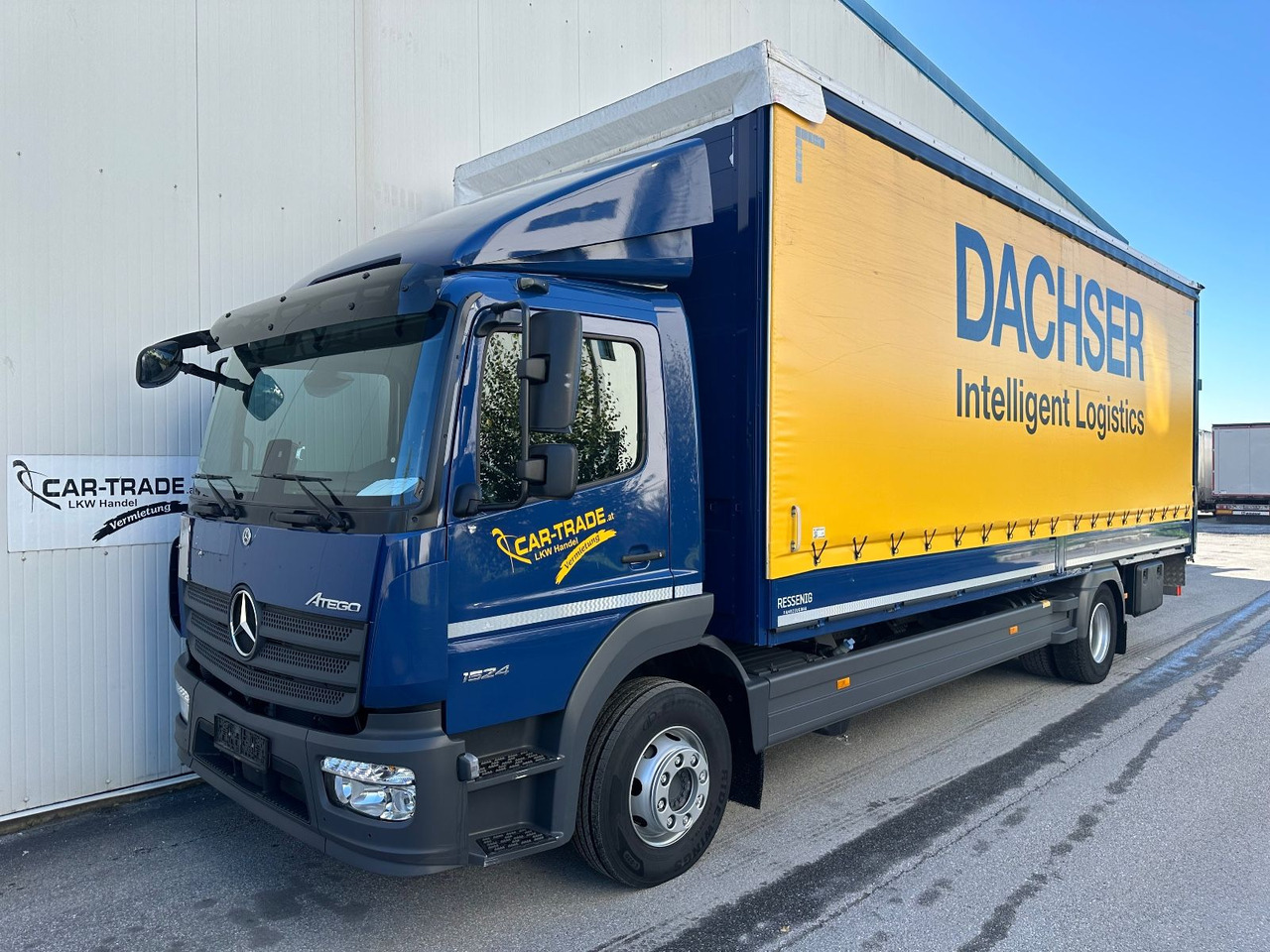 Mercedes-Benz Atego 1524 LBW - Curtainsider truck: picture 1 Mercedes-Benz Atego 1524 LBW - Curtainsider truck: picture 1