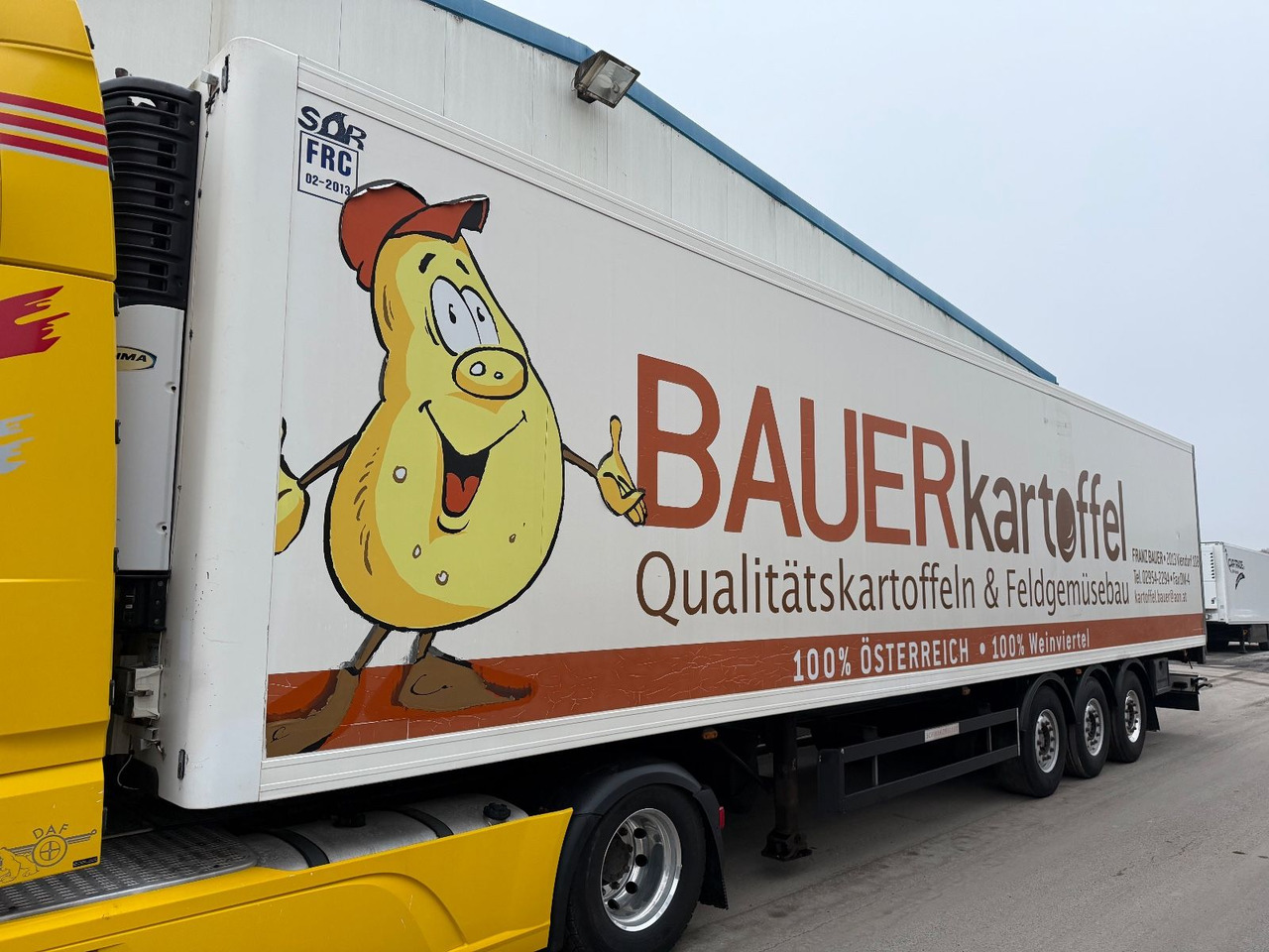 Schwarzmüller Carrier Maxima 1300 ALU LIFT - Closed box semi-trailer: picture 1 Schwarzmüller Carrier Maxima 1300 ALU LIFT - Closed box semi-trailer: picture 1