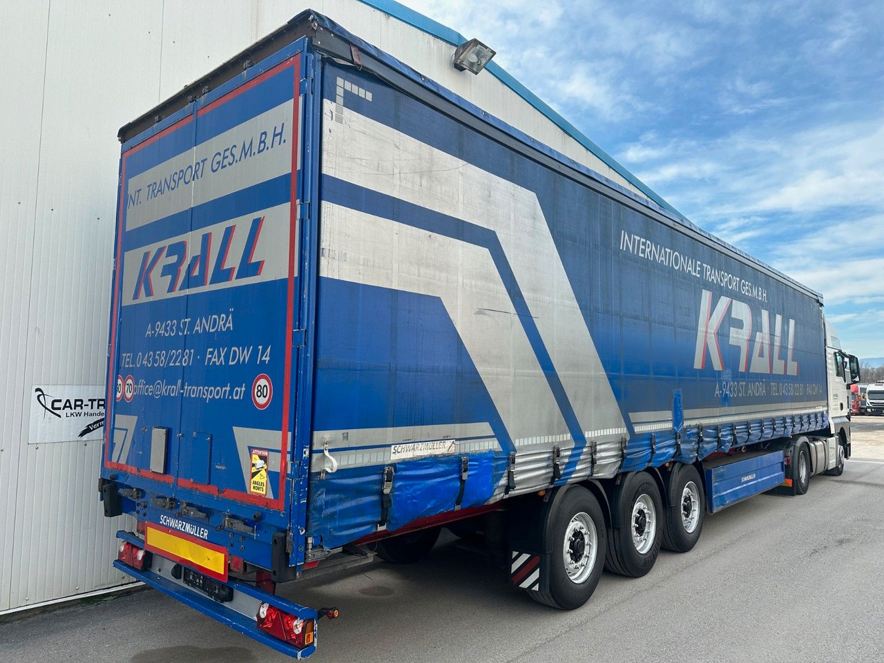Schwarzmüller Serie-S Bordwand Getreide und XL cert. - Curtainsider semi-trailer: picture 3 Schwarzmüller Serie-S Bordwand Getreide und XL cert. - Curtainsider semi-trailer: picture 3