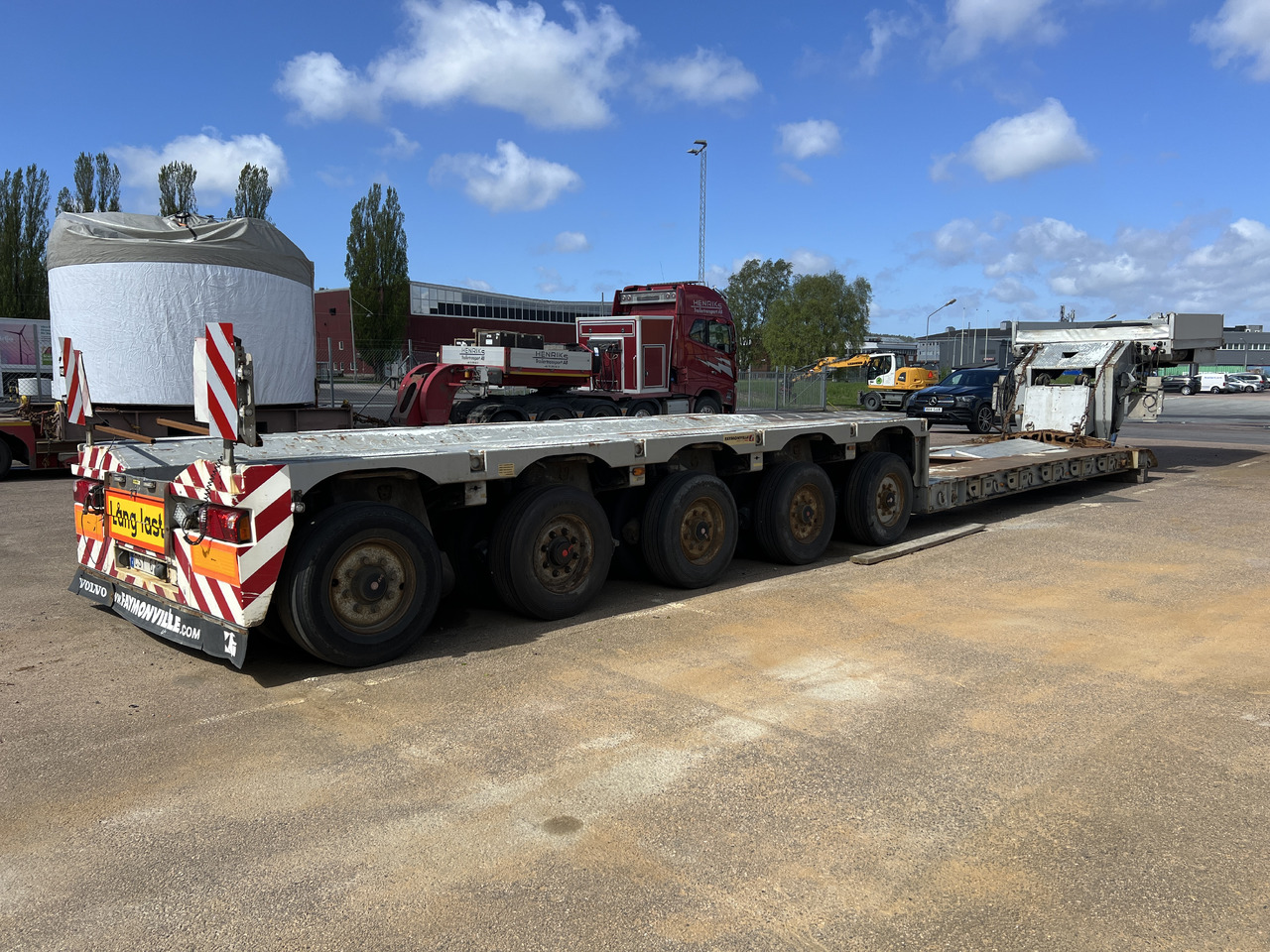 FAYMONVILLE MegaMAX - Low loader semi-trailer: picture 4 FAYMONVILLE MegaMAX - Low loader semi-trailer: picture 4