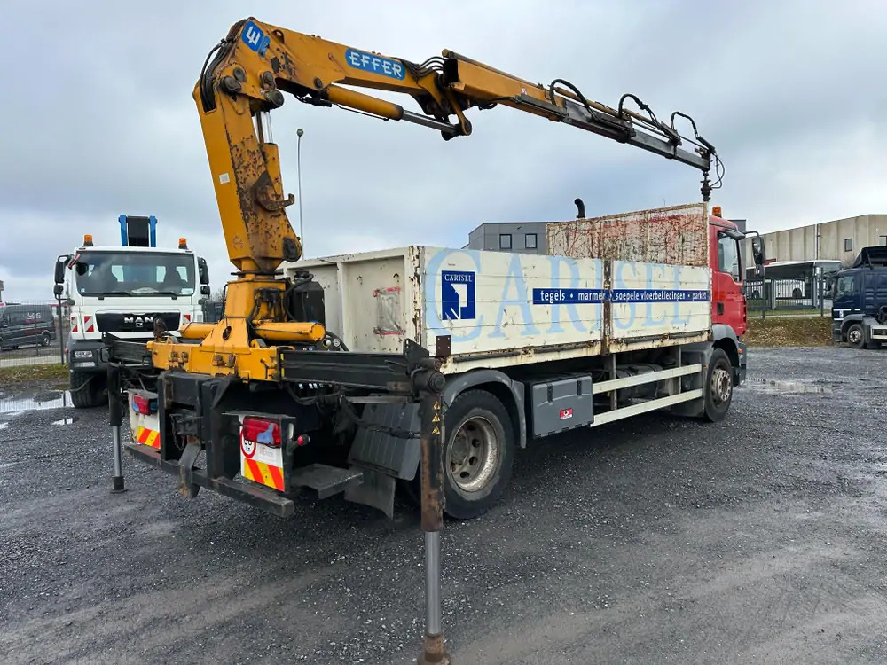 MAN TGM 18.280 *202000 km*Grue EFFER type 120 3 S*PREMIER PROPRIO - Crane truck, Dropside/ Flatbed truck: picture 1 MAN TGM 18.280 *202000 km*Grue EFFER type 120 3 S*PREMIER PROPRIO - Crane truck, Dropside/ Flatbed truck: picture 1