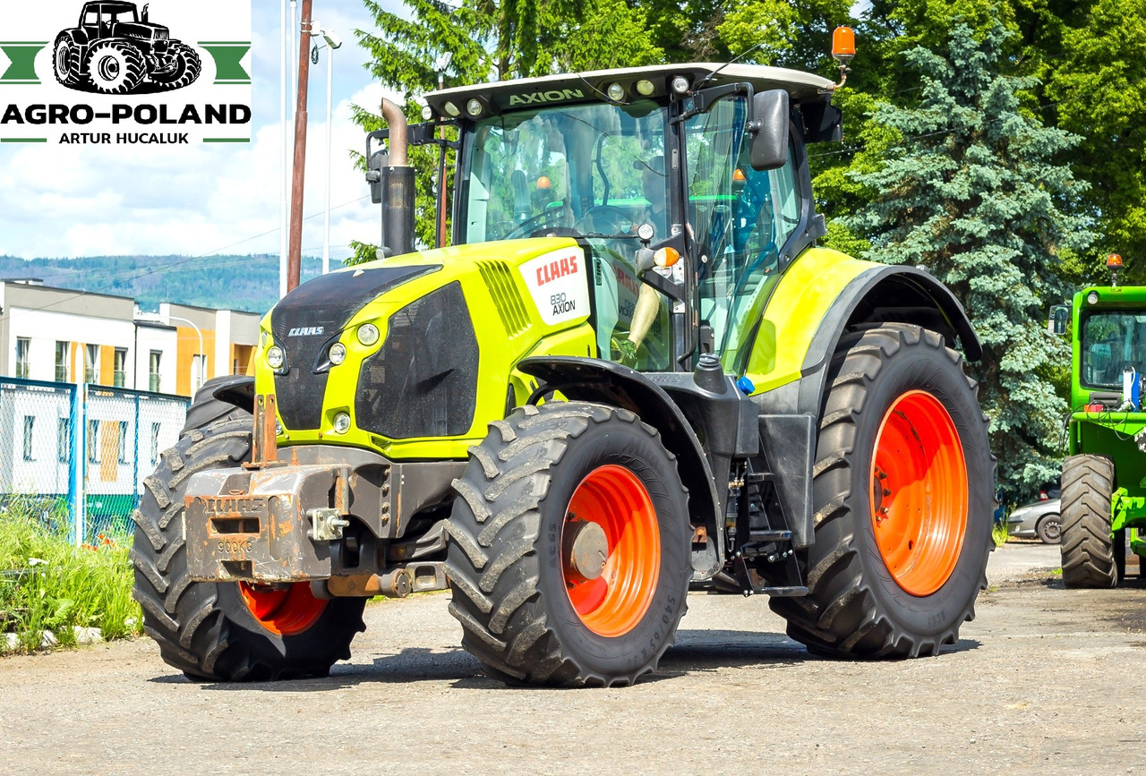 CLAAS AXION 830 - 2017 ROK - 6364 h - ORYGINALNE OPONY - Farm tractor: picture 2 CLAAS AXION 830 - 2017 ROK - 6364 h - ORYGINALNE OPONY - Farm tractor: picture 2
